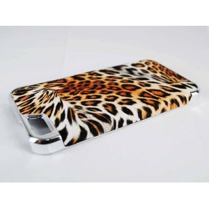 CUSTODIA per APPLE IPHONE SE, IPHONE 5S, IPHONE 5 - BACK RIGIDA FANTASIA LEOPARDATO CLASSICO