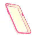 CUSTODIA BUMPER GEL TPU SILICONE SEMI-RIGIDO per SAMSUNG NOTE2 N7100, N7105 COLORE ROSA